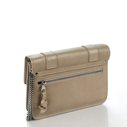 Proenza Schouler Lambskin PS1 Large Chain Wallet Smoke 3 of 6