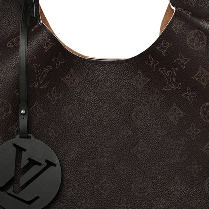 Louis Vuitton Mahina Carmel Hobo Chocolate 7 of 9