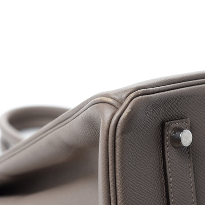 Hermes Epsom Birkin 35 Gris Asphalte 8 of 18