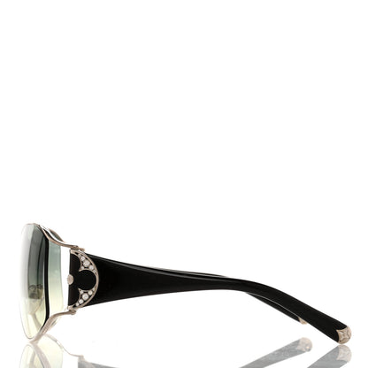 Louis Vuitton Jasmine Shield Sunglasses Z03050U Black Silver 3 of 8
