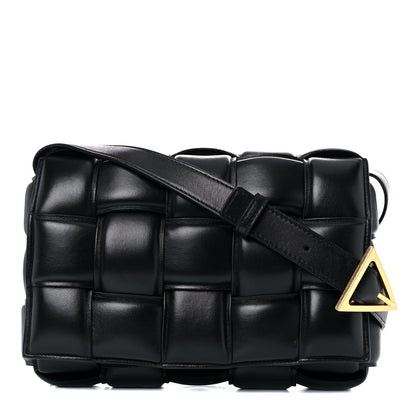 Bottega Veneta Nappa Maxi Intreccio Padded Cassette Crossbody Bag Black 1 of 8