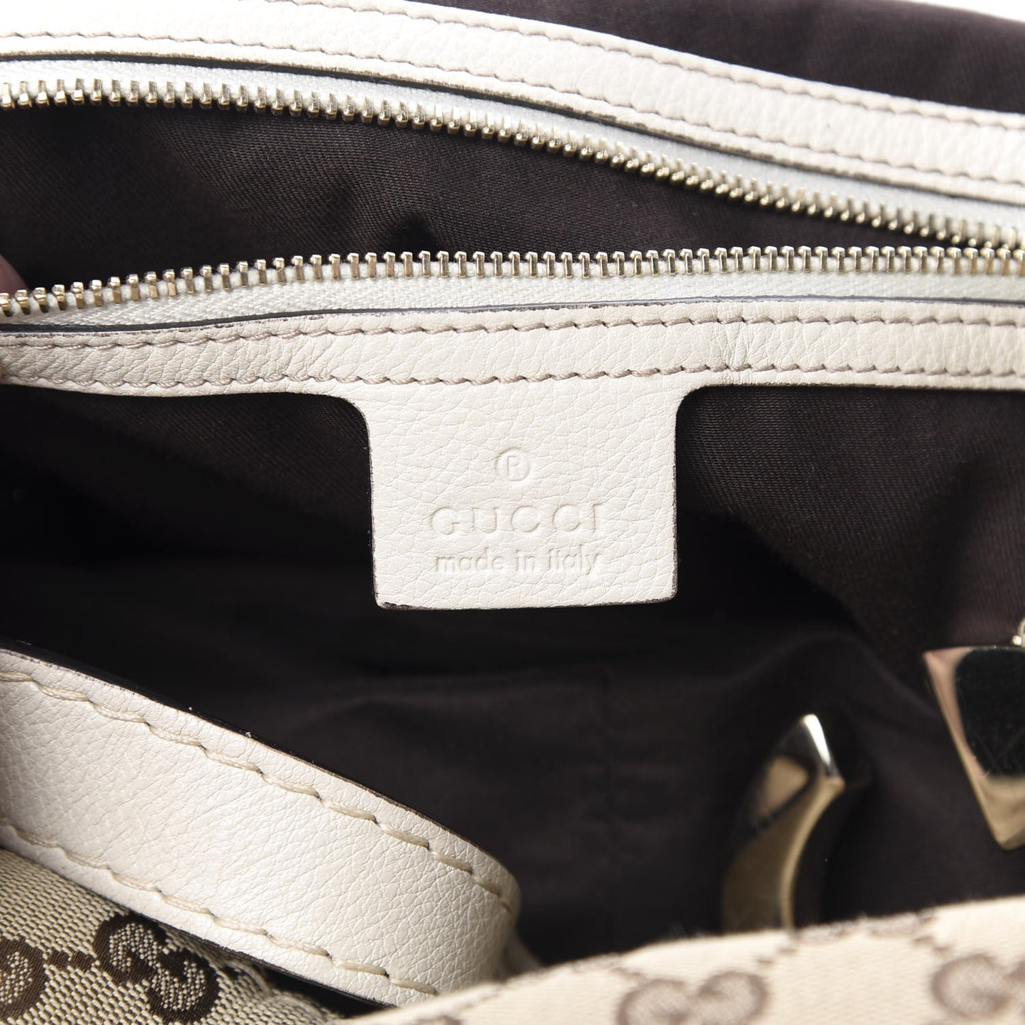Monogram Charlotte Tote Off White