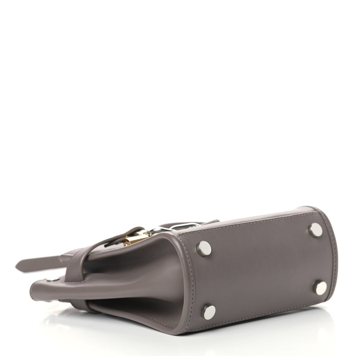 Alexander Wang Calfskin Mini Attica Chain Crossbody Mink Grey 4 of 13