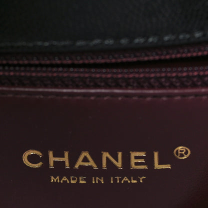 Chanel Caviar Quilted Medium Coco Handle Flap Black 5 of 8