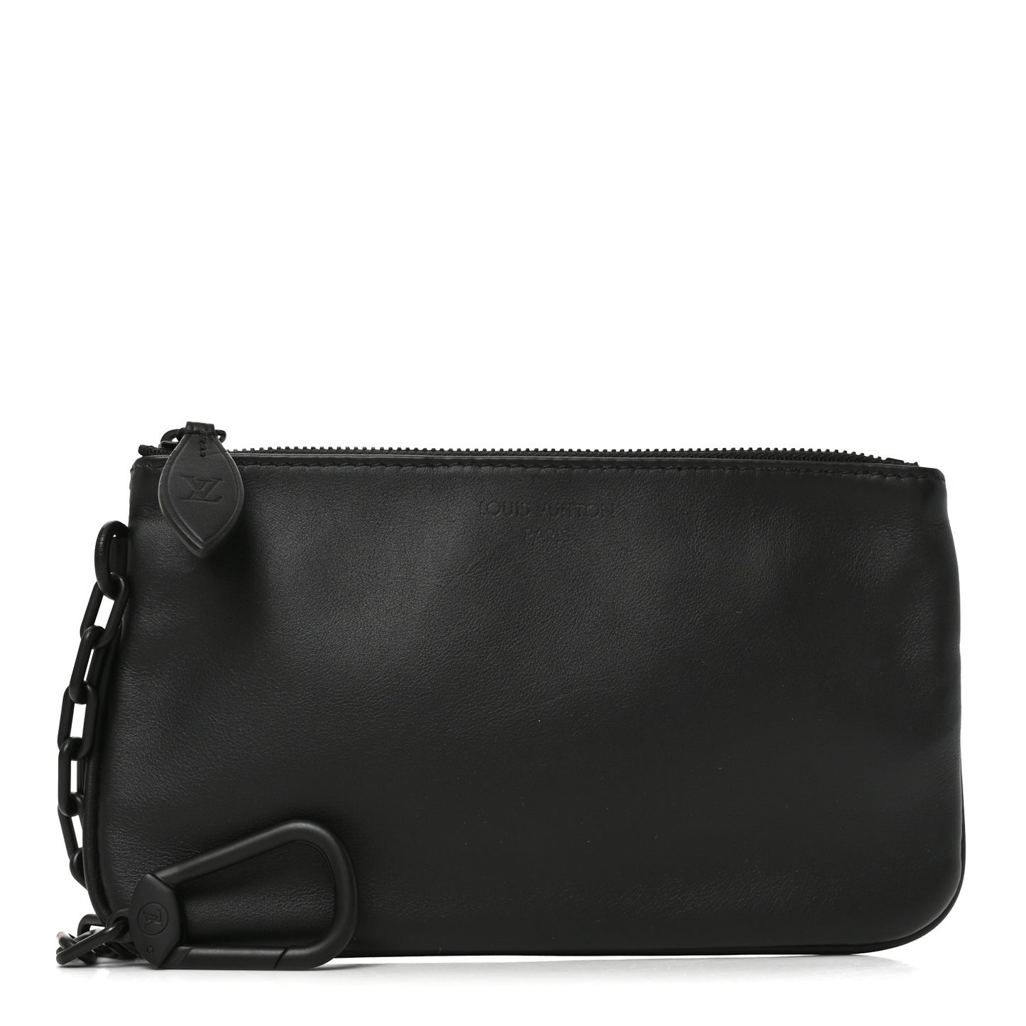 Calfskin Monogram Speedy P9 Bandouliere 40 Pochette Ultra Black