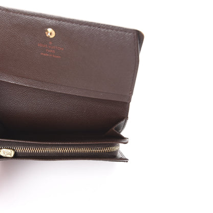 Louis Vuitton Damier Ebene Porte-Monnaie Tresor Wallet 6 of 8