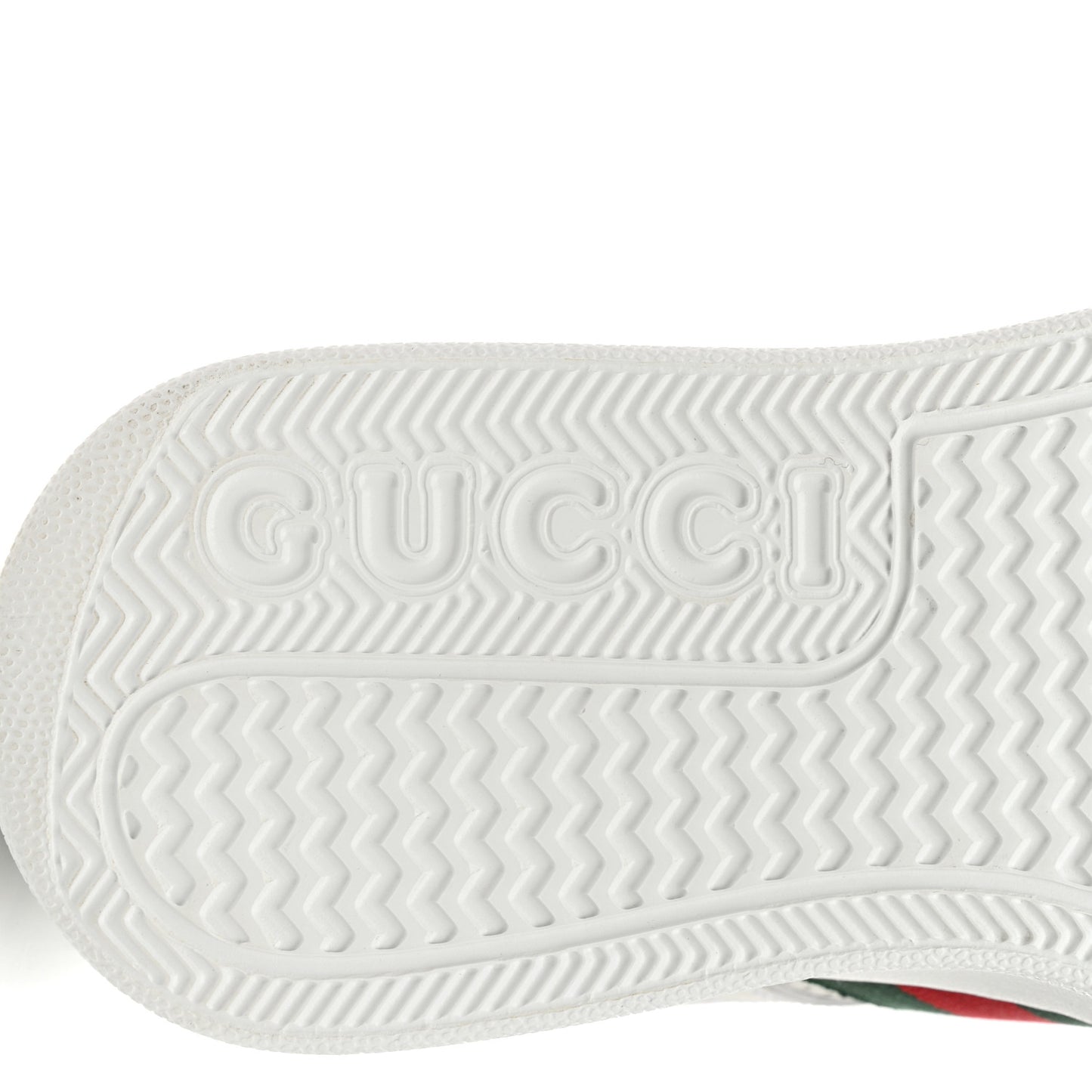 Calfskin Web Perforated Womens Platform 55mm Sneakers 38 White Bright Splash