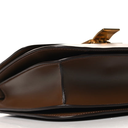 Celine Box Calfskin Medium Classic Box Flap Bag Camel 10 of 12