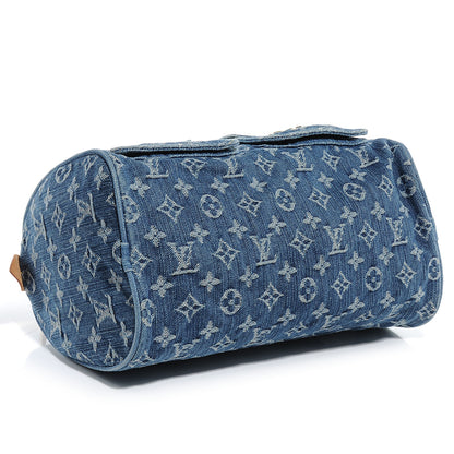 Louis Vuitton Monogram Denim Neo Speedy Blue 4 of 7
