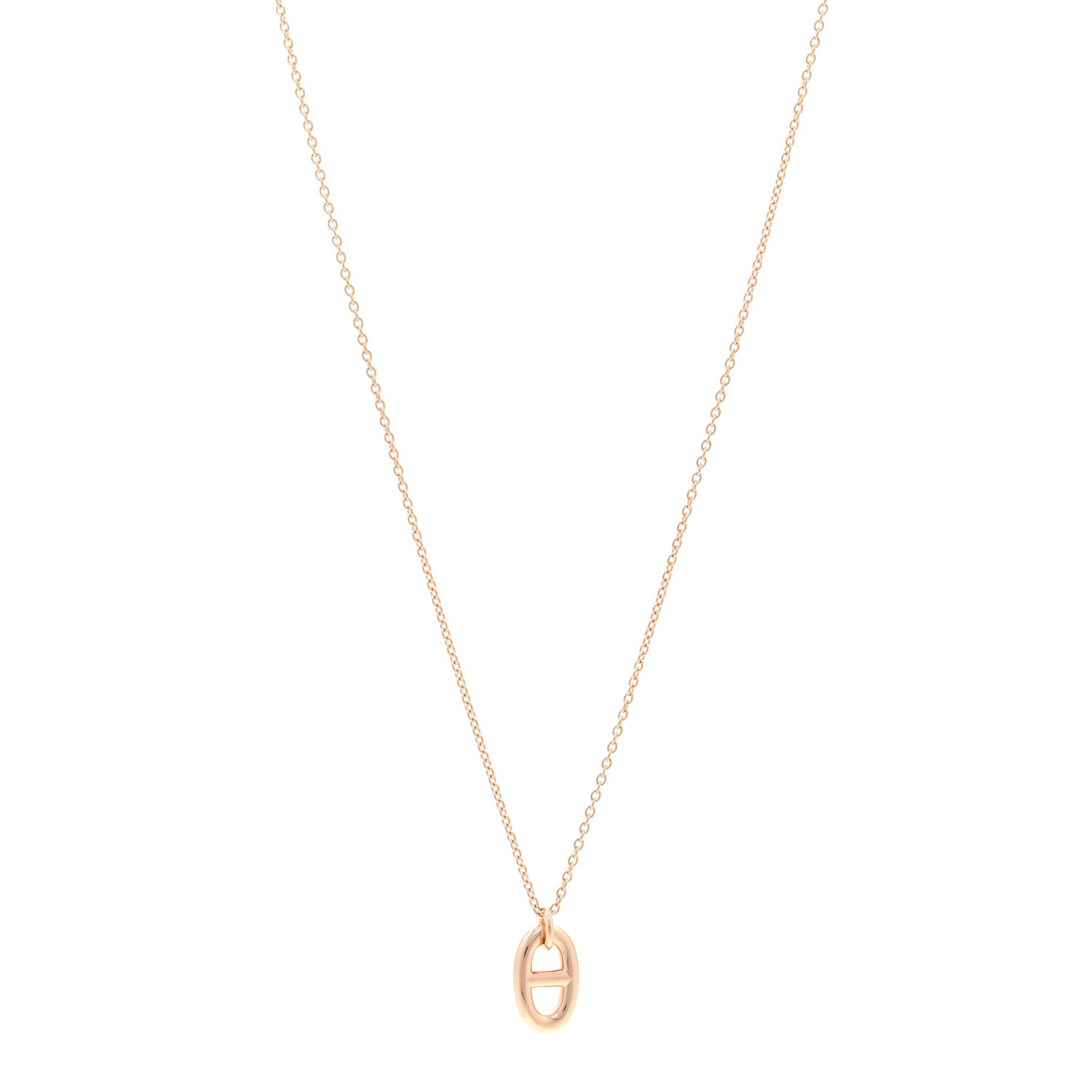 Hermes 18K Rose Gold PM Farandole Pendant Necklace 1 of 6