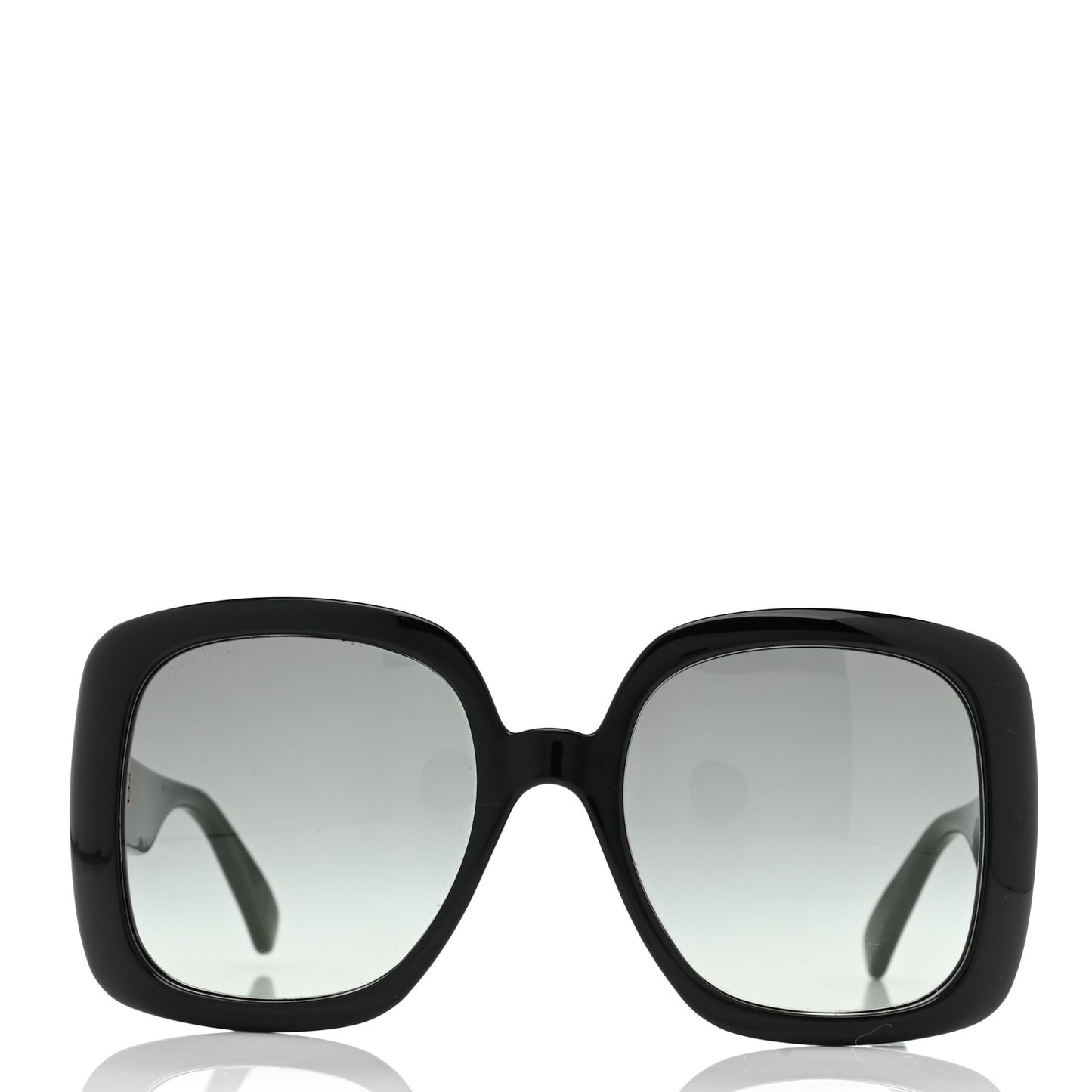 Acetate Square GG Web Sunglasses GG0713S Black