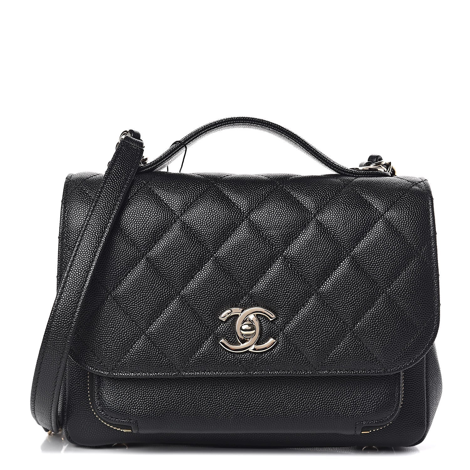 Chanel Caviar Quilted Medium Business Affinity Flap Black 1 of 10