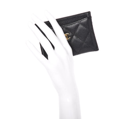 Chanel Caviar Quilted Card Holder Black 2 of 14
