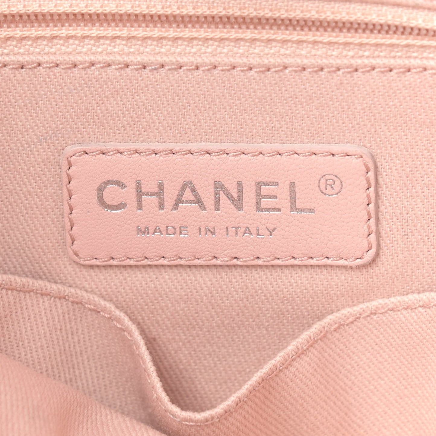 Canvas Mini Deauville Tote Pink