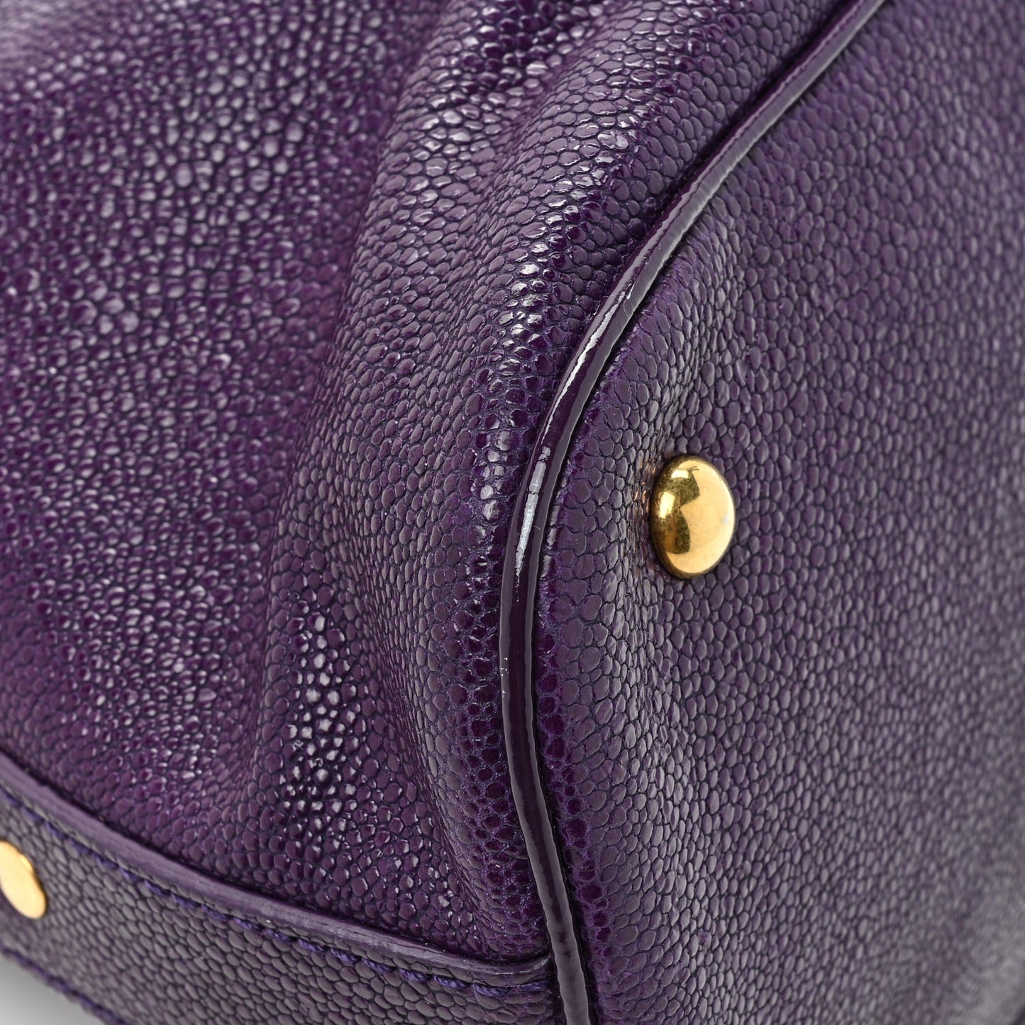Calfskin Large Muse Purple