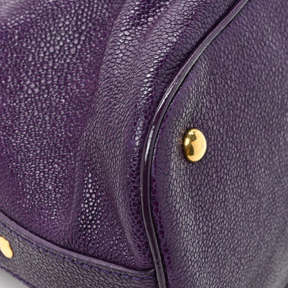 Saint Laurent Calfskin Large Muse Purple 9 of 13