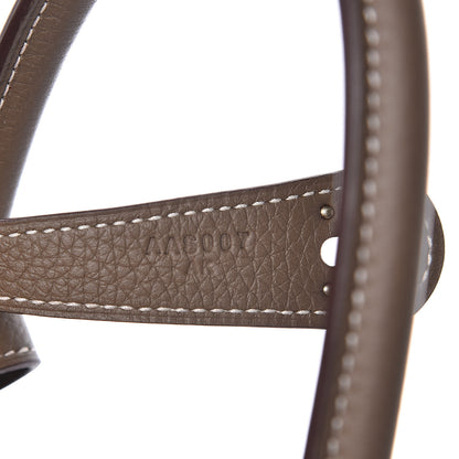 Hermes Taurillon Clemence Lindy 30 Etoupe 7 of 11