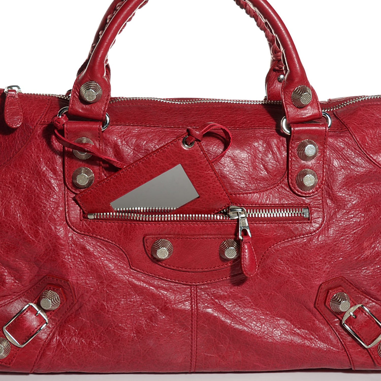 Balenciaga Agneau Giant 21 Silver Hardware Work Rubisse 10 of 10