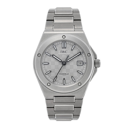 IWC Titanium 40mm Ingenieur Automatic Watch Silver IW328904 1 of 5