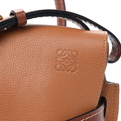 Loewe Grained Calfskin Small Gate Crossbody Bag Caramel Pecan 6 of 8