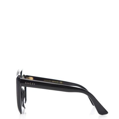 Gucci Cat Eye GG0117S Sunglasses Black 3 of 7
