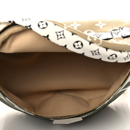 Louis Vuitton Monogram Giant Bumbag Kaki Beige 5 of 9