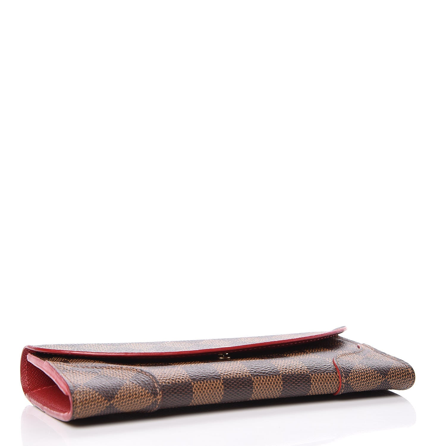 Louis Vuitton Damier Ebene Caissa Wallet Cherry 4 of 8