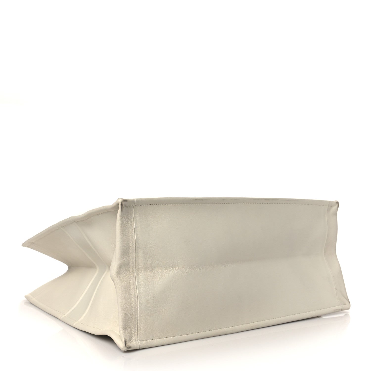 Christian Dior Calfskin Large Surrealism Book Tote Ivory 4 of 13