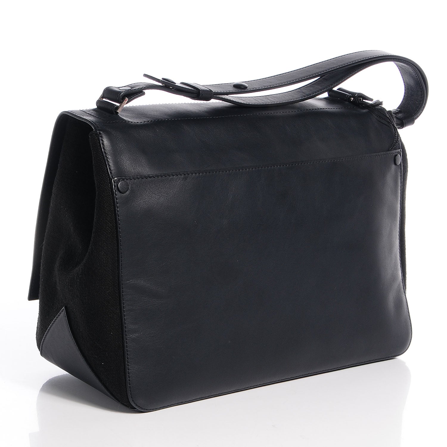 Proenza Schouler Calfskin Large Courier Black 3 of 9