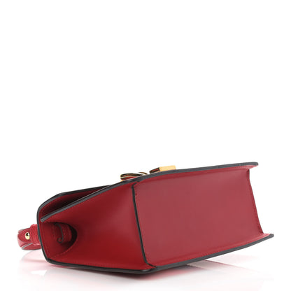 Gucci Calfskin Mini Sylvie Top Handle Bag Hibiscus Red 3 of 11