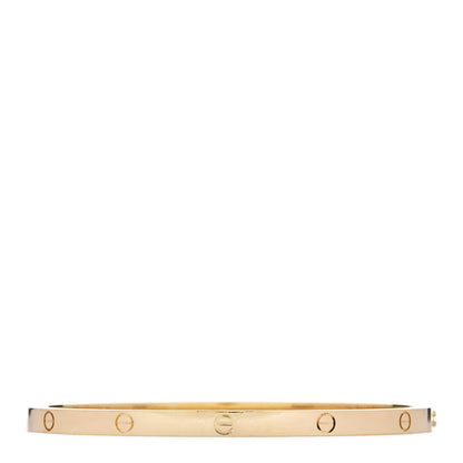 Cartier 18K Yellow Gold Small LOVE Bracelet 17 1 of 9