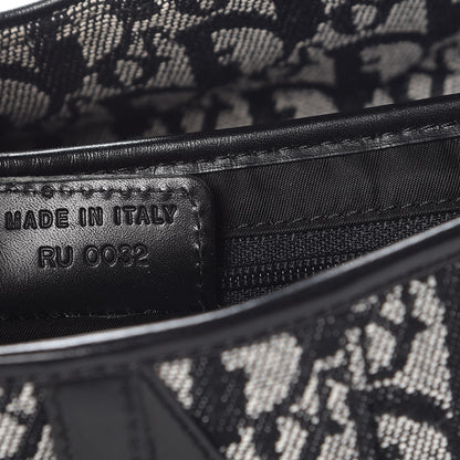 Christian Dior Monogram Saddle Bag Black 7 of 7