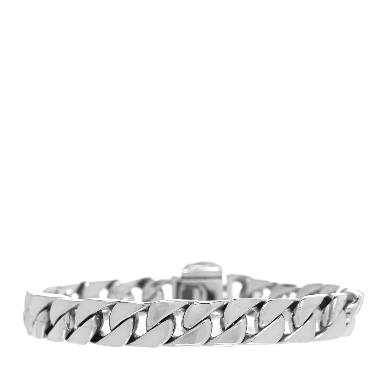 Tiffany Sterling Silver Curb Link Bracelet 1 of 4
