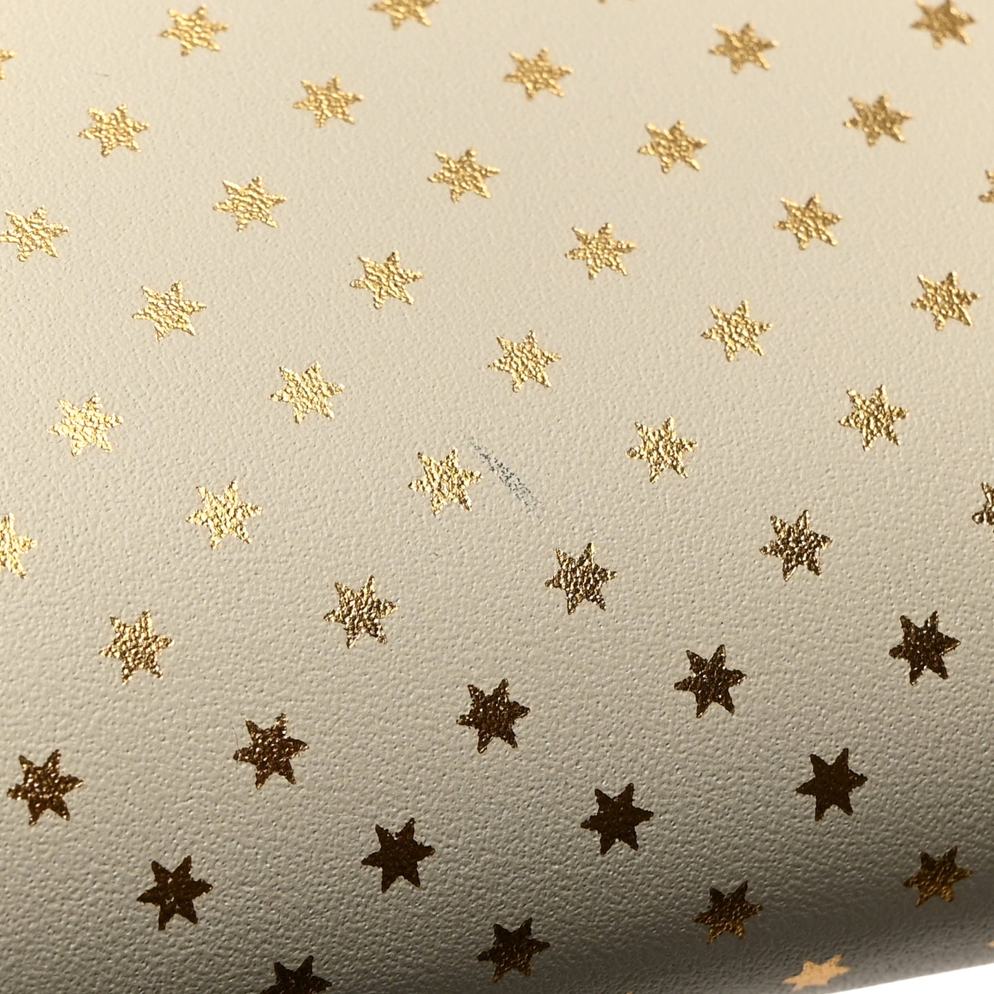 X SEGA Calfskin GUCCY Stars Zip Around Wallet Mystic White Gold