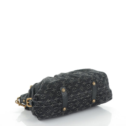 Louis Vuitton Denim Neo Cabby MM Black 4 of 7