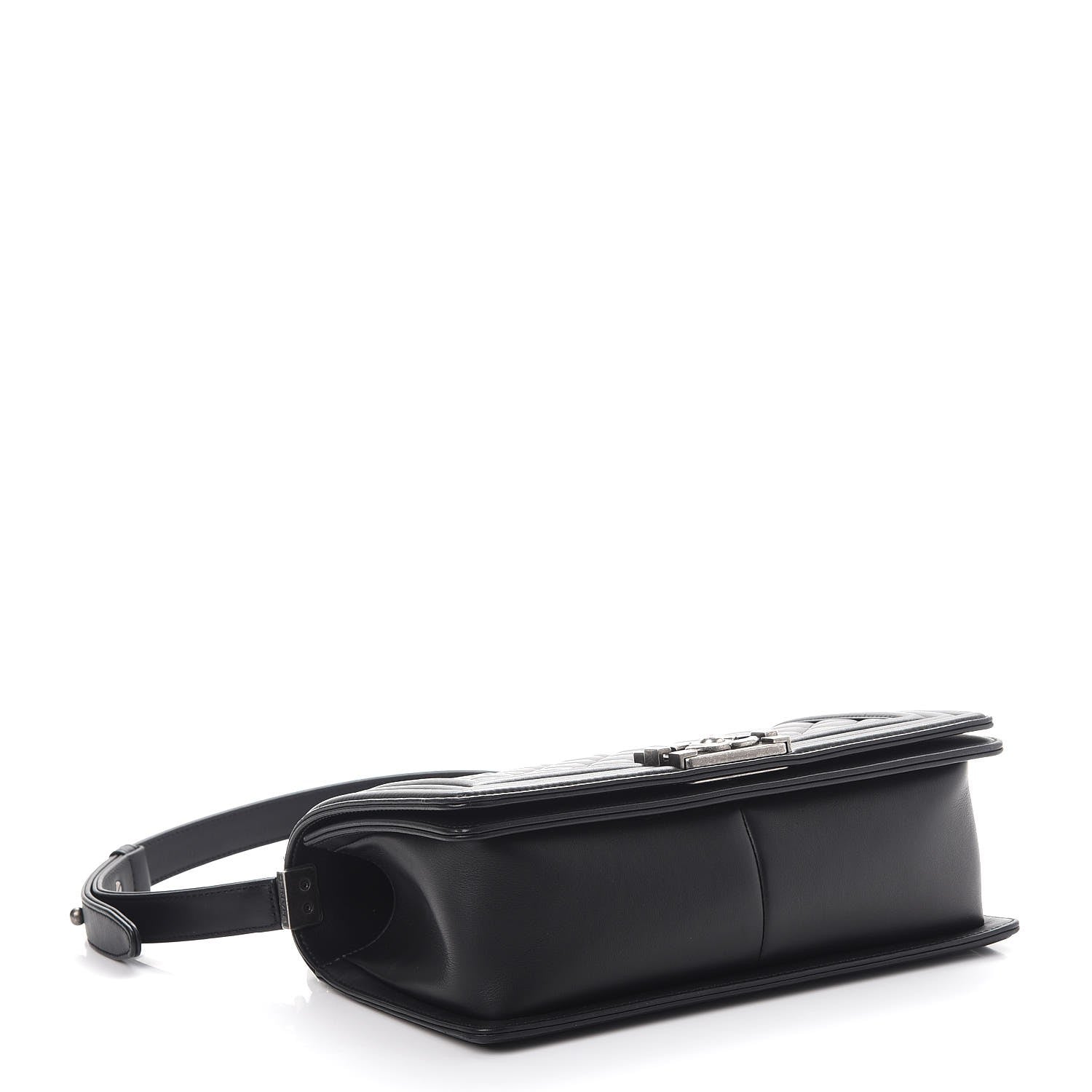 Chanel Calfskin Quilted Medium Boy Flap Black 4 of 10
