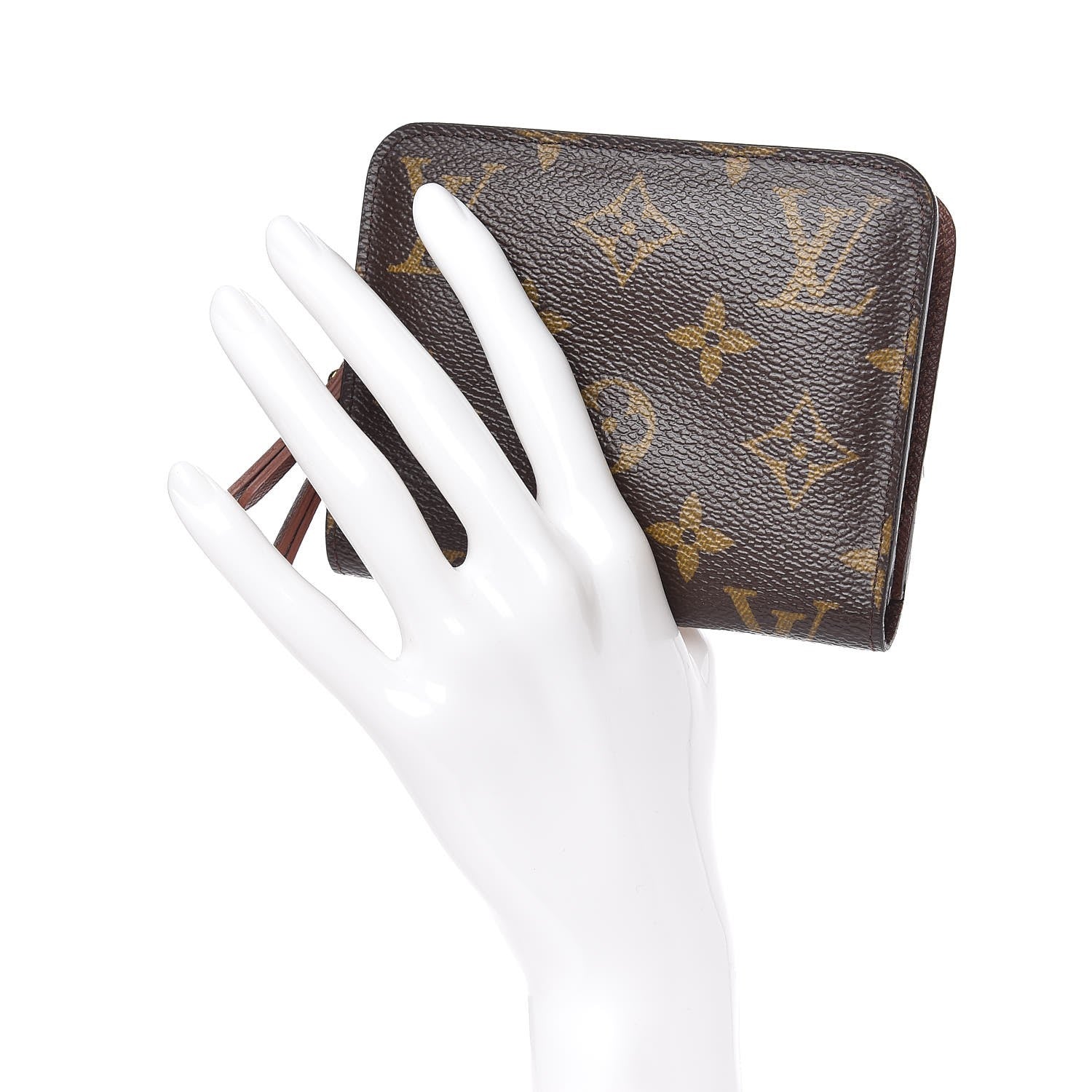 Louis Vuitton Monogram Fleuri Insolite PM Wallet Armagnac 2 of 6