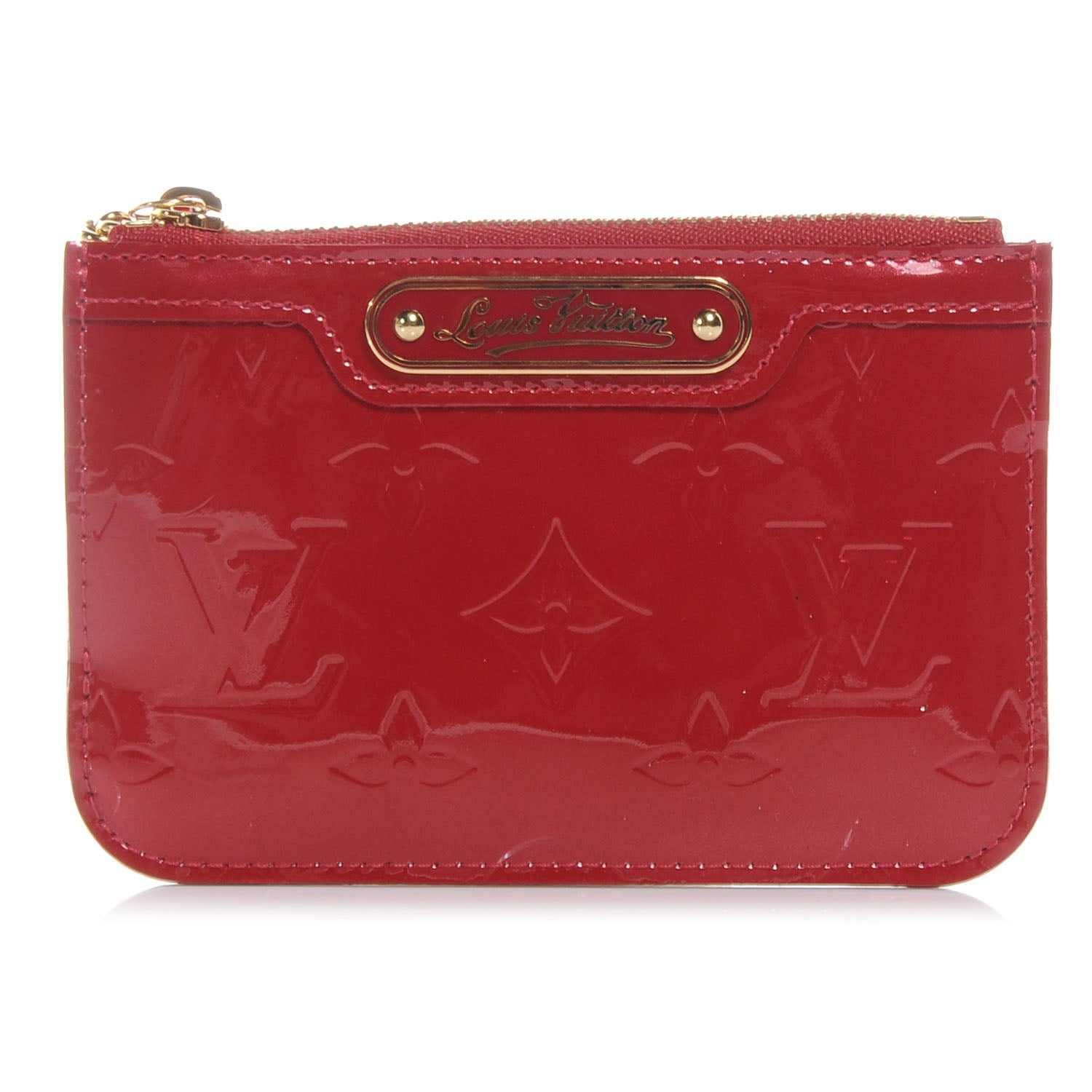Louis Vuitton Vernis Key Pouch Pomme D'Amour 1 of 8