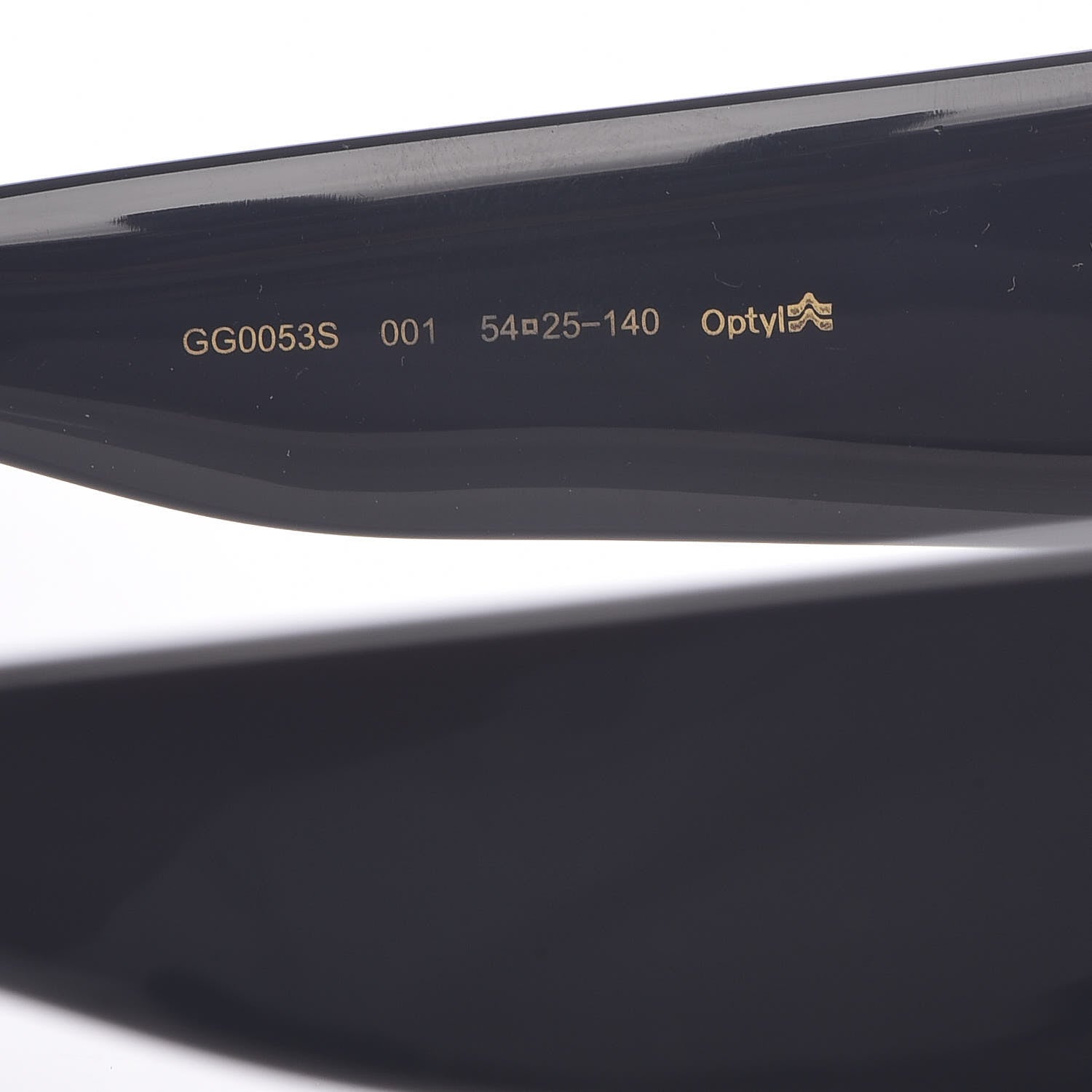 Gucci Acetate Square Frame Sunglasses GG0053S Black 5 of 8
