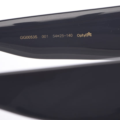 Gucci Acetate Square Frame Sunglasses GG0053S Black 5 of 8
