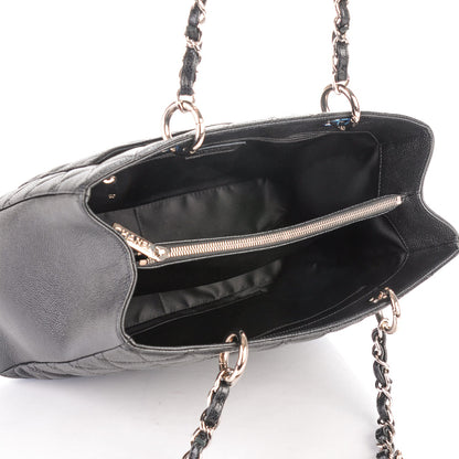 Chanel Caviar Quilted Grand Shopping Tote GST Black 5 of 7