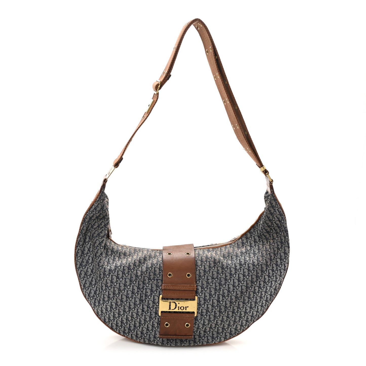 Monogram Street Chic Hobo Navy