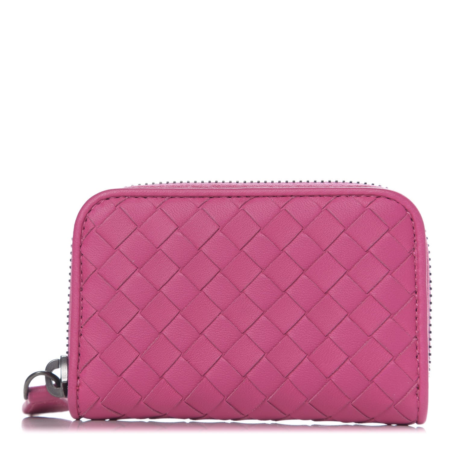 Bottega Veneta Nappa Intrecciato Zip Around Coin Purse Ametista 1 of 7