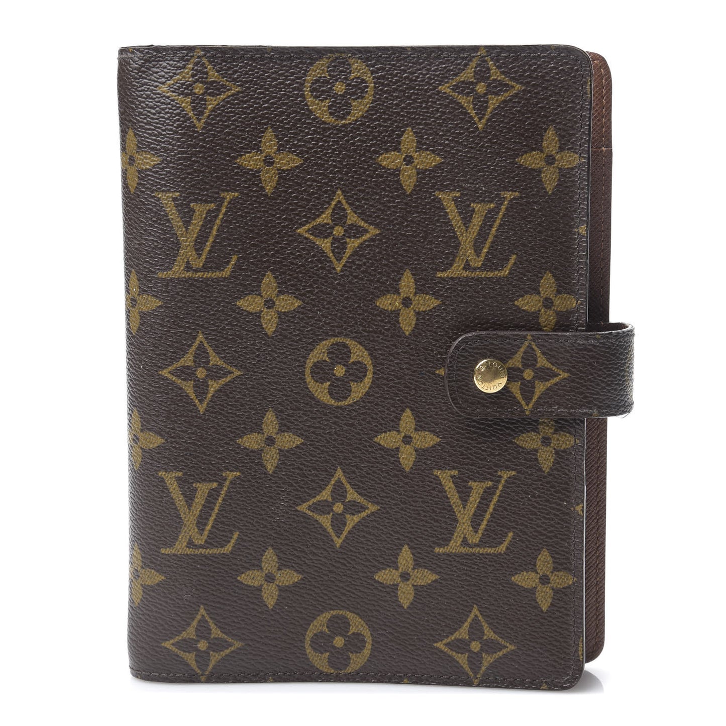 Monogram Medium Ring Agenda Cover