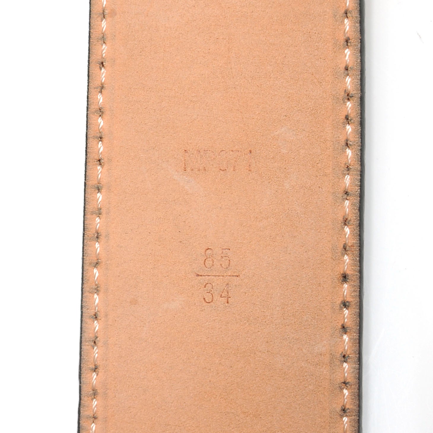 Louis Vuitton Patent Inventeur Rope Belt 85 34 8 of 10
