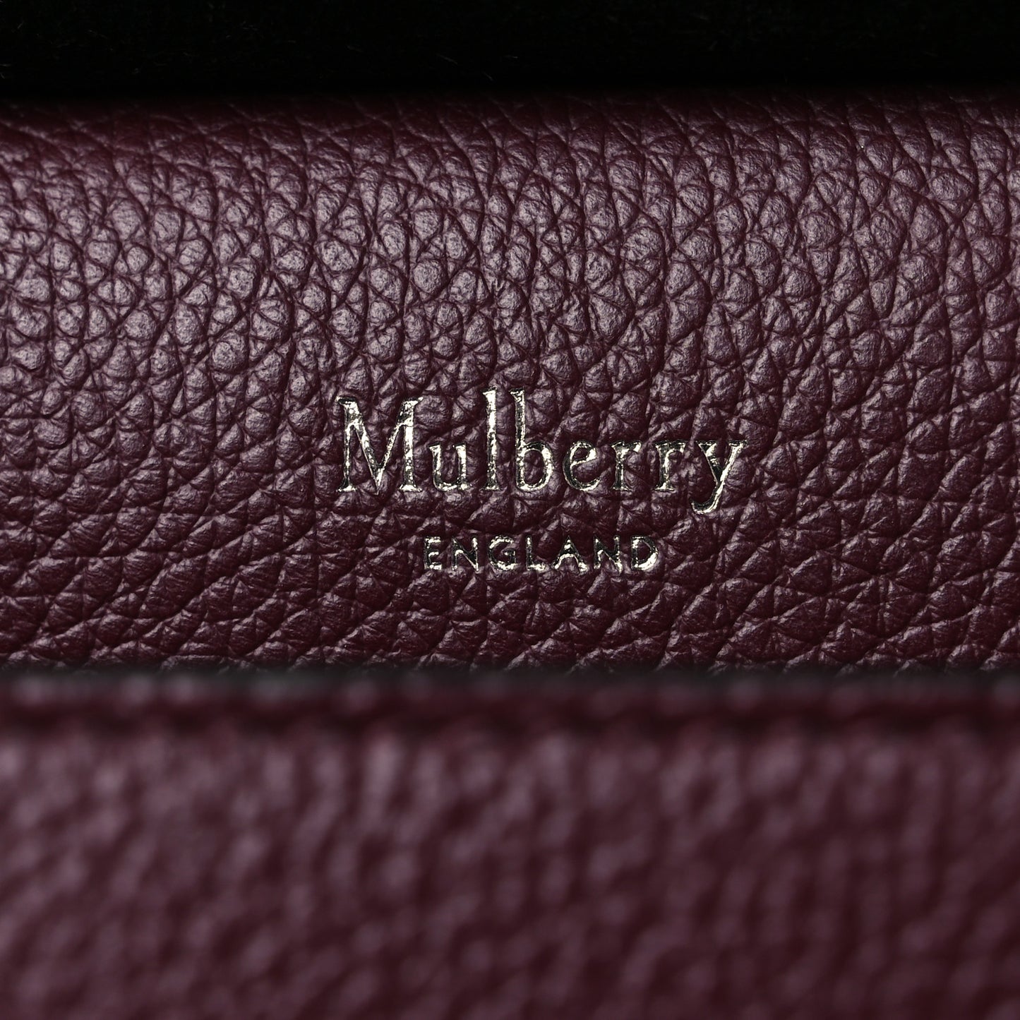 Small Classic Grain Calfskin Antony Messenger Crossbody Black Cherry