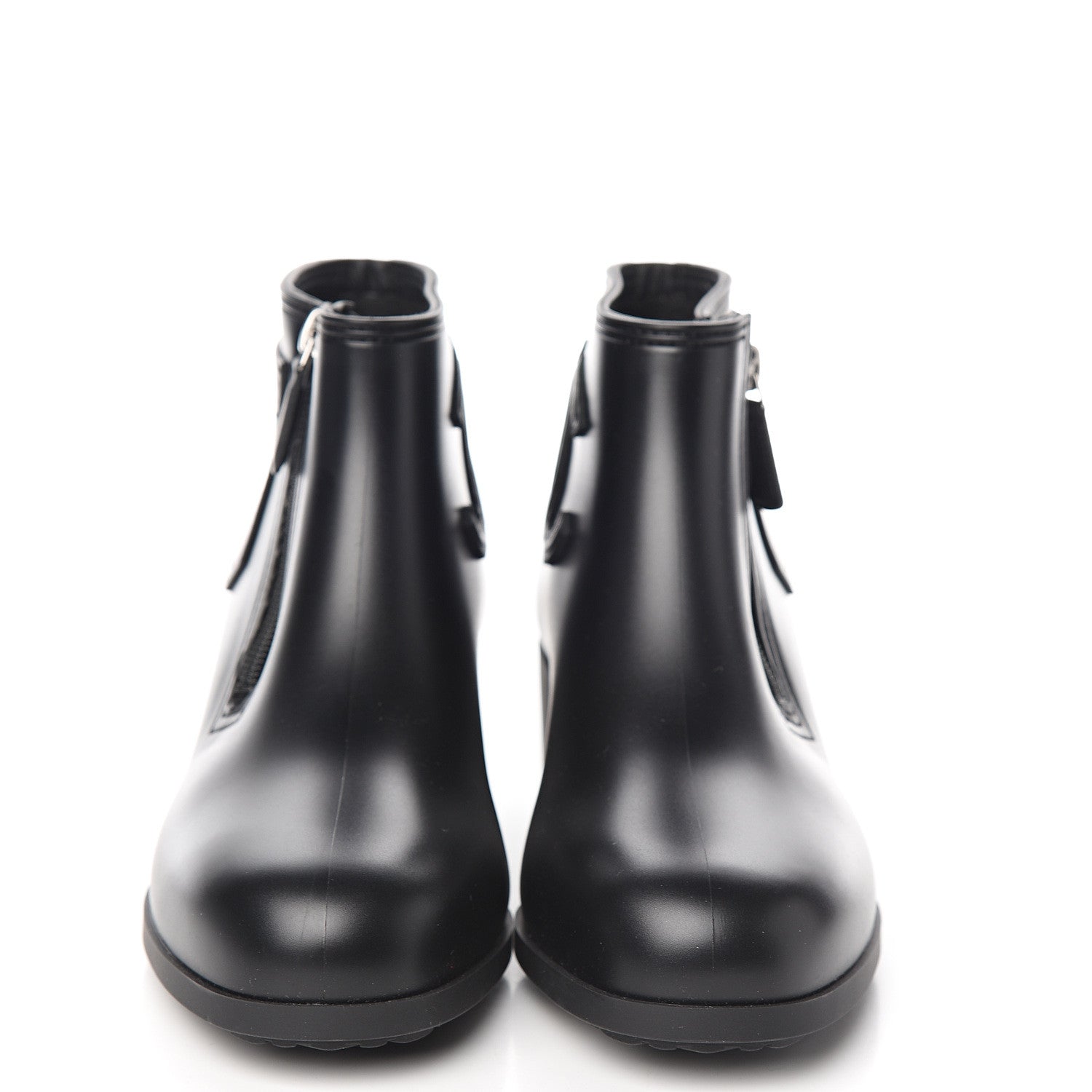 Chanel PVC CC Short Boots 38 Black 2 of 8