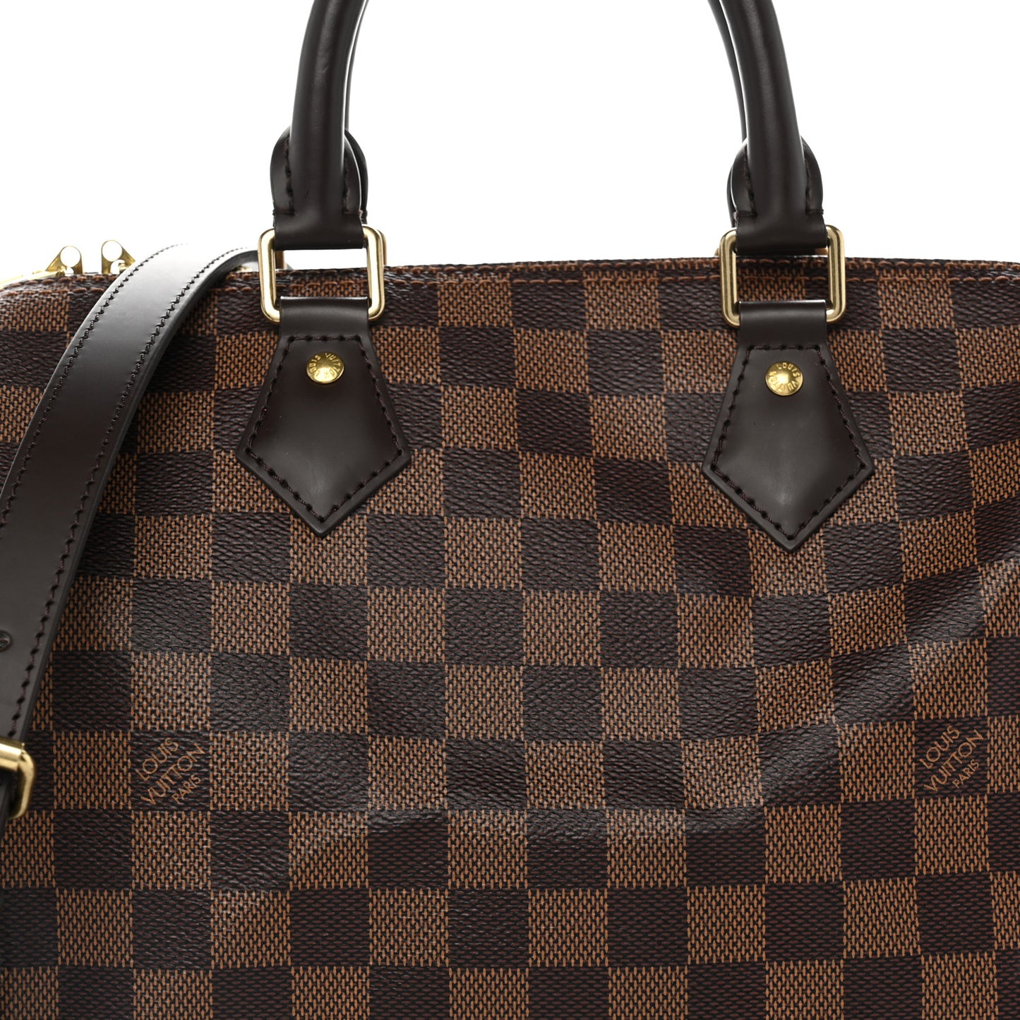 Damier Ebene Speedy Bandouliere 25