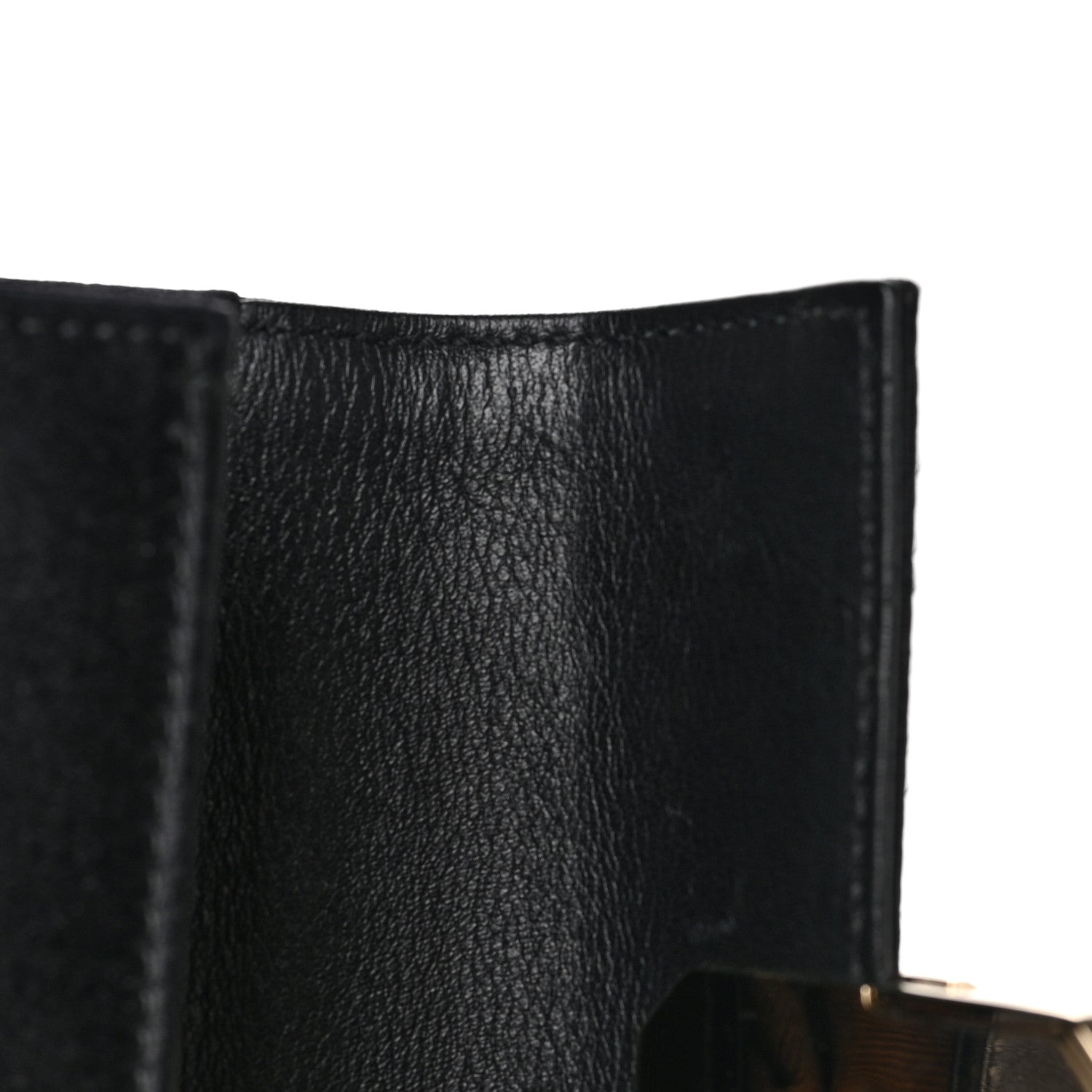 Gucci Satin Padlock Clutch Black 12 of 12