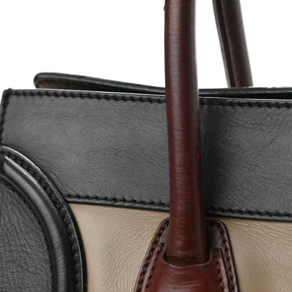 Celine Smooth Calfskin Mini Tri-Color Luggage Grey 12 of 15